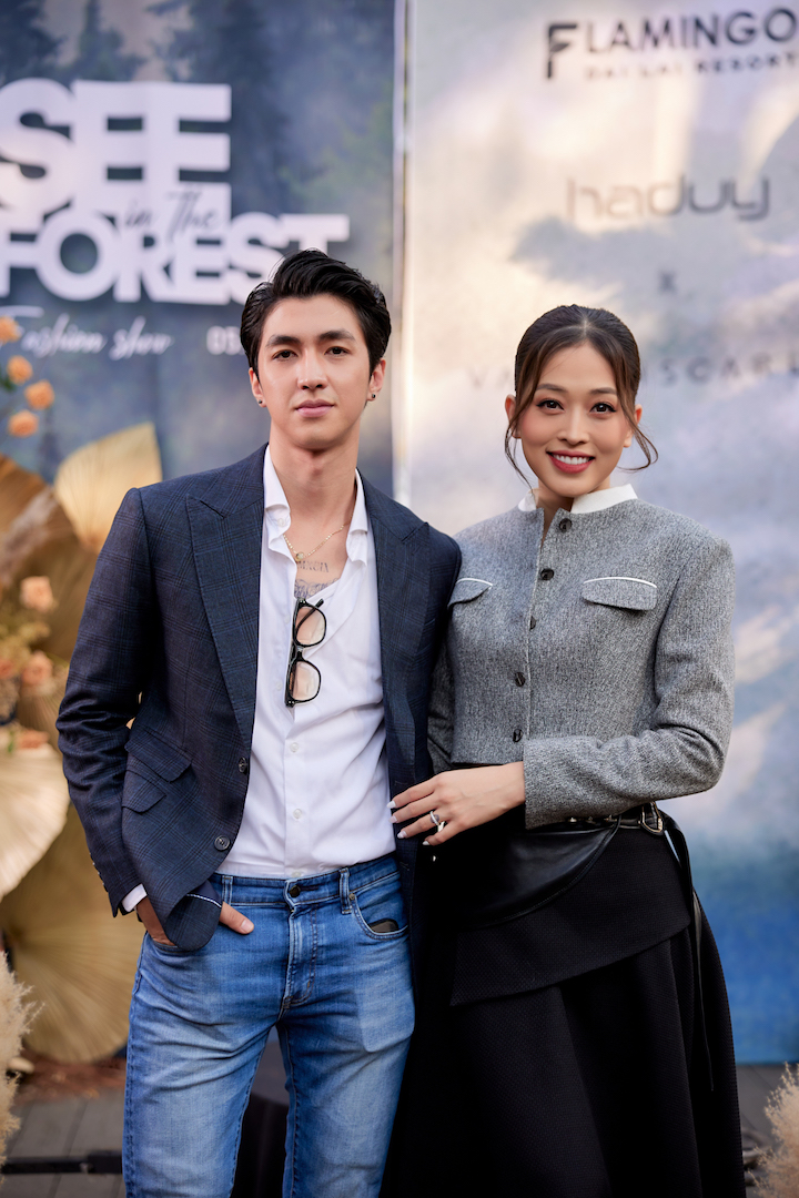 Dàn sao hội tụ giữa rùng thông dự show thời trang của Hà Duy, Vân Anh Scarlet - ảnh 3