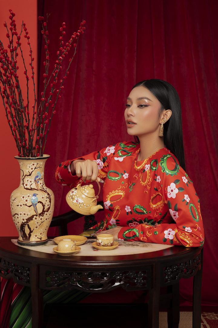 Vẻ đẹp tràn đầy sức xuân, quyến rũ “chết người” của Á hậu Lâm Thu Hồng - ảnh 6