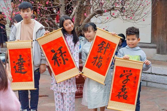 Tục xin chữ đầu năm - tôn vinh truyền thống hiếu học của người Việt Nam - ảnh 6