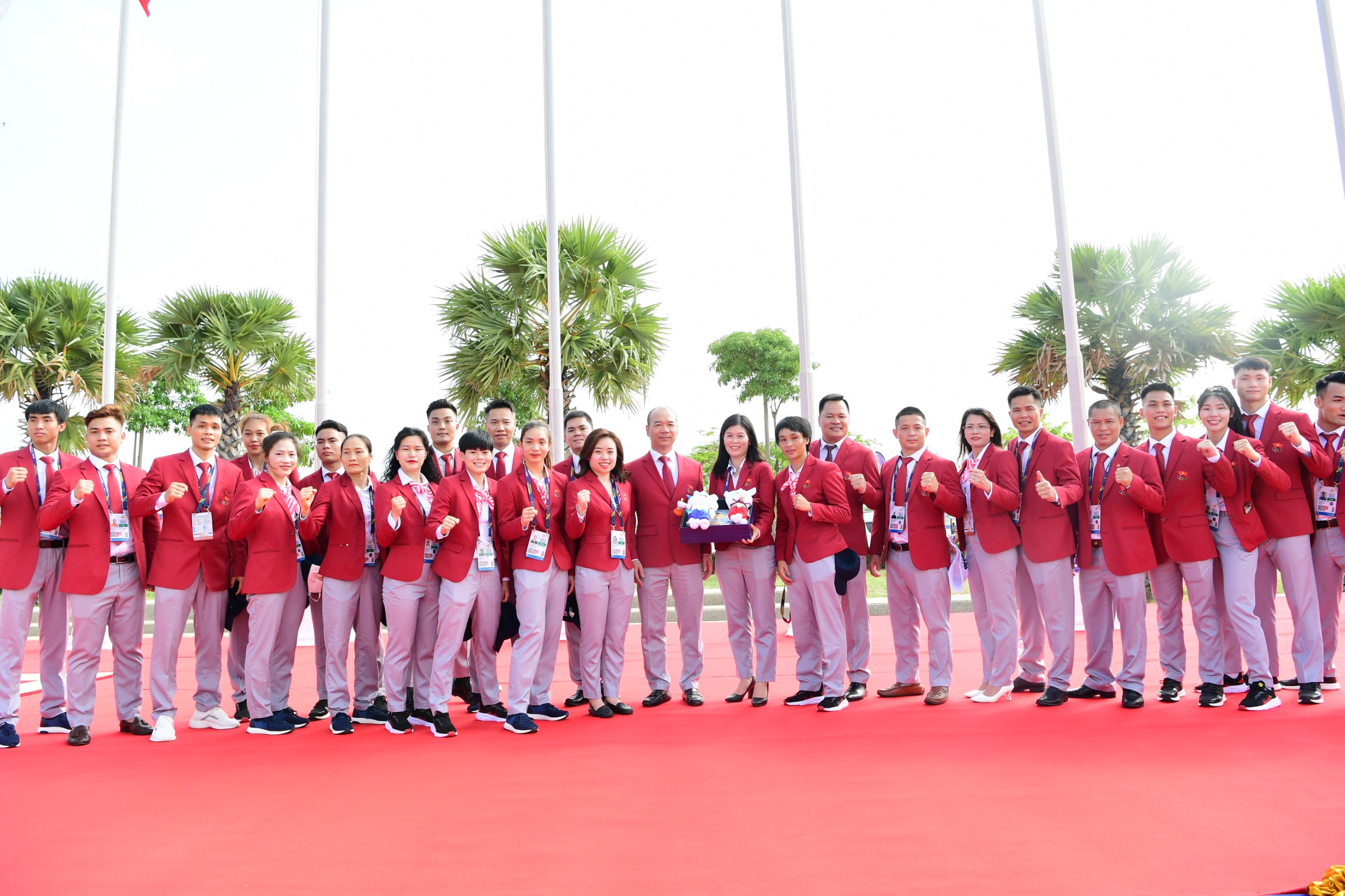 Thiêng liêng Lễ thượng cờ SEA Games 32 - ảnh 2