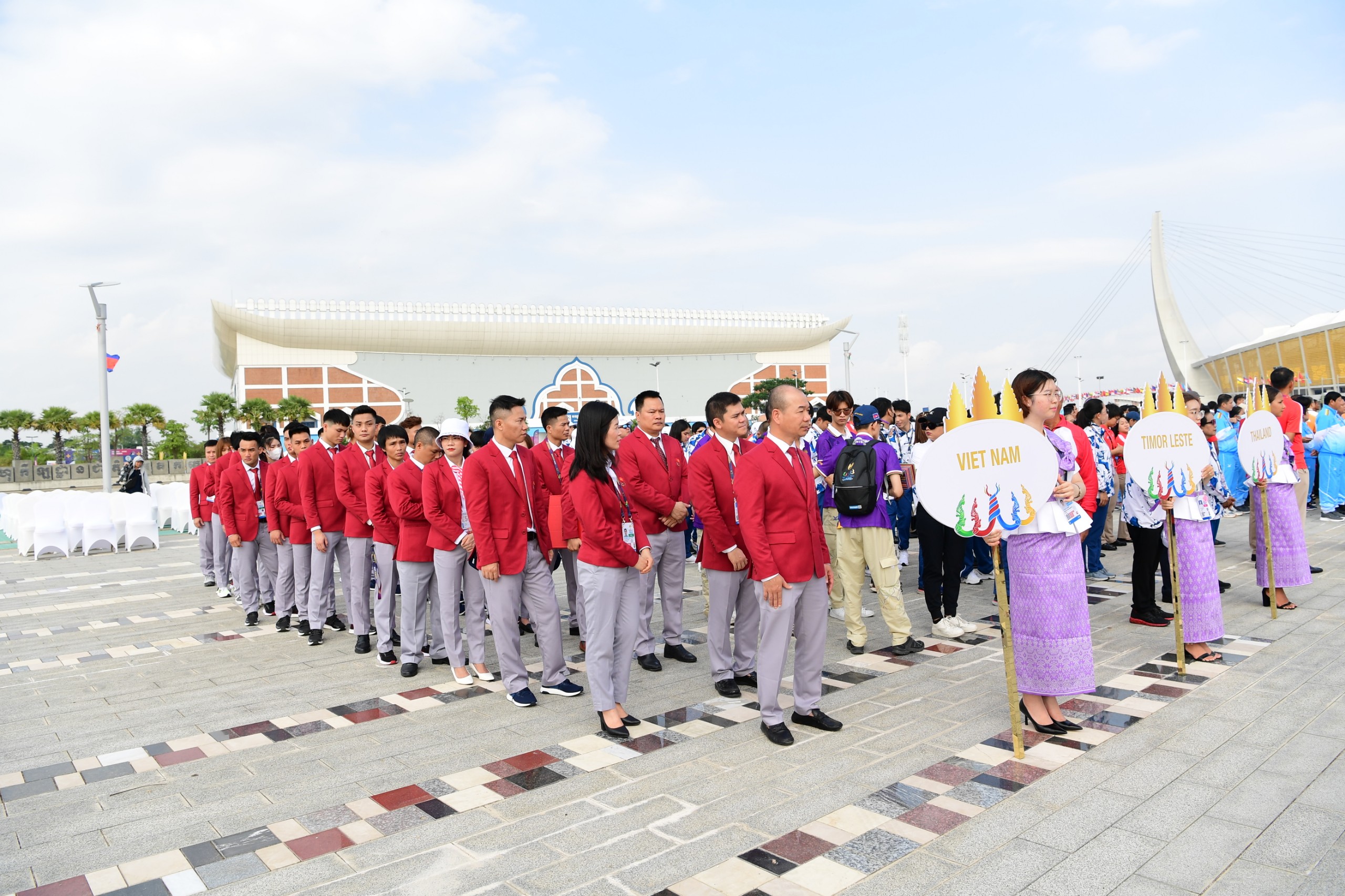 Thiêng liêng Lễ thượng cờ SEA Games 32 - ảnh 3