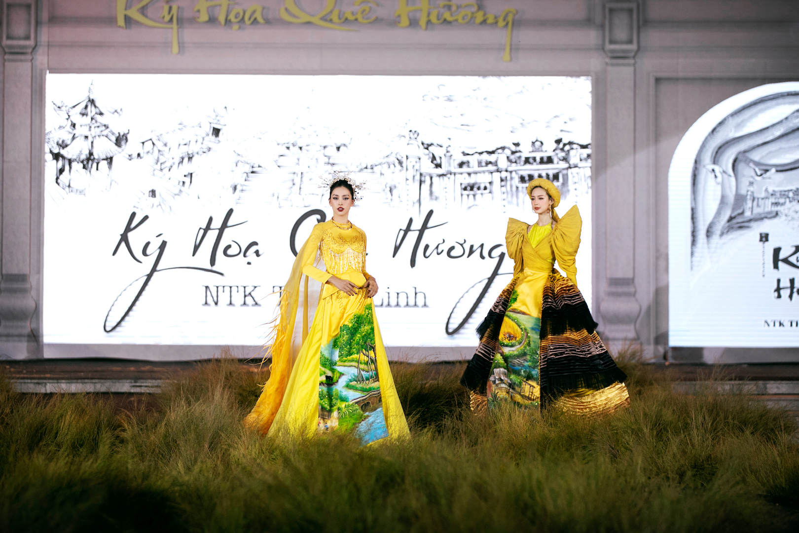 Hoa hậu Nông Thúy Hằng, mẫu nhí Thuỷ Tiên cùng “Ký hoạ quê hương” - ảnh 4