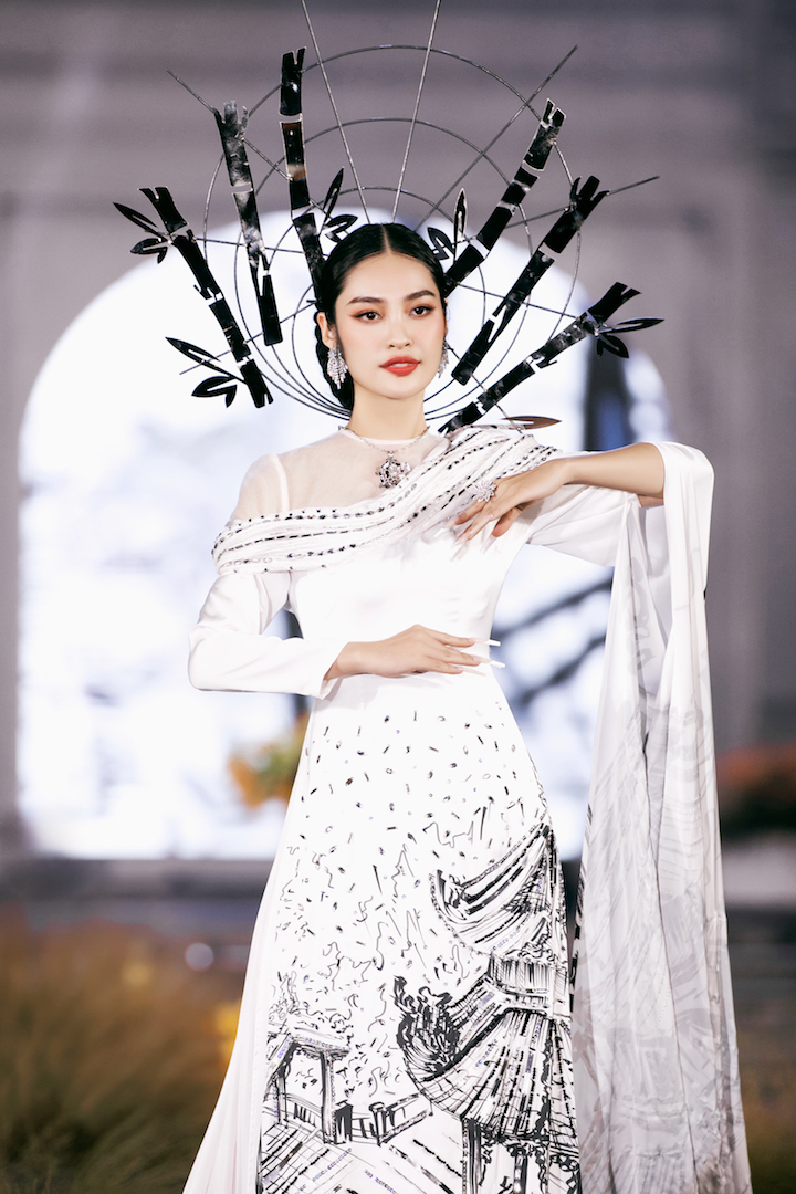 Hoa hậu Nông Thúy Hằng, mẫu nhí Thuỷ Tiên cùng “Ký hoạ quê hương” - ảnh 3