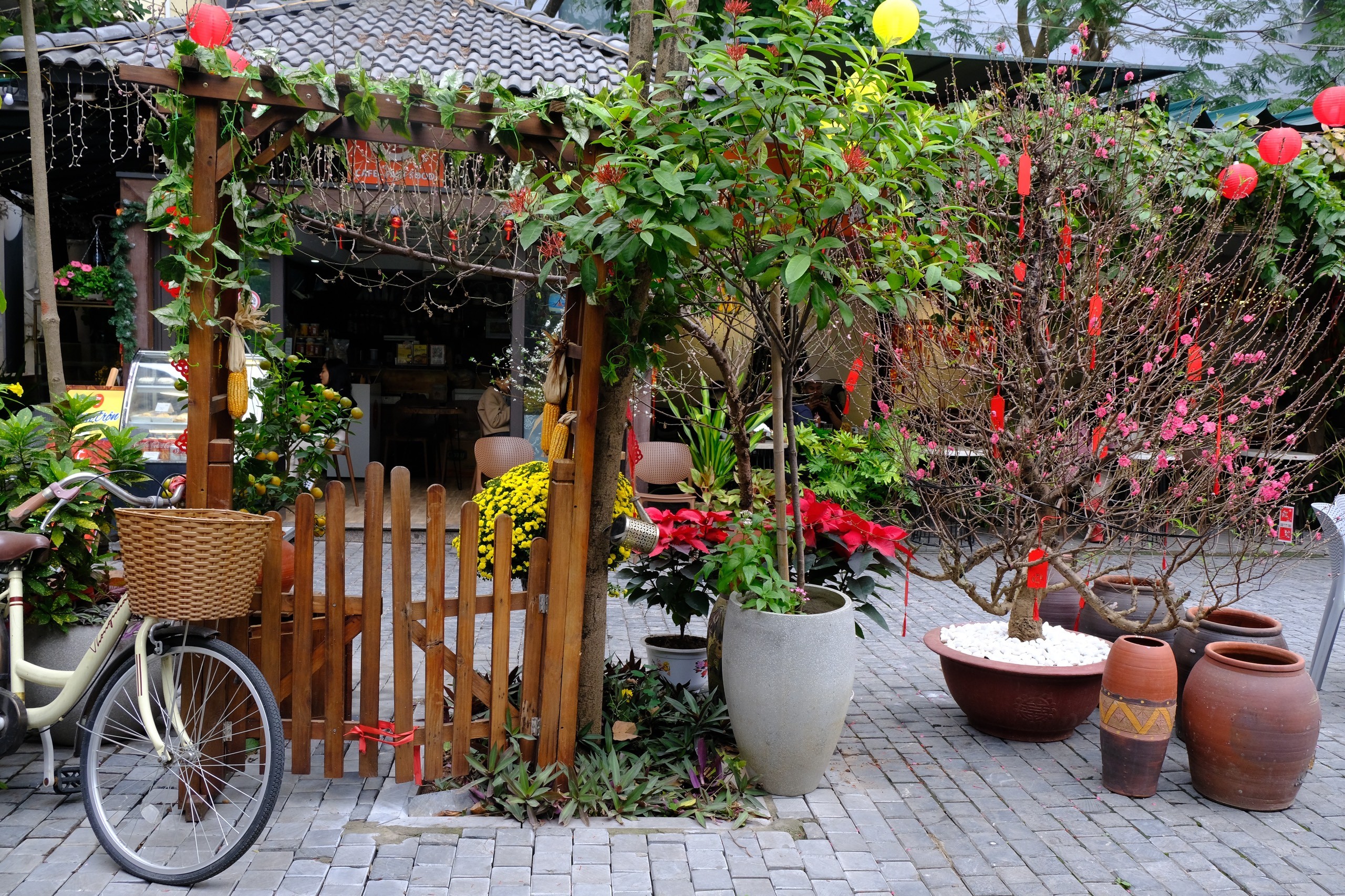 Phố Sách Hà Nội trang hoàng rực rỡ đón Xuân Giáp Thìn - ảnh 3