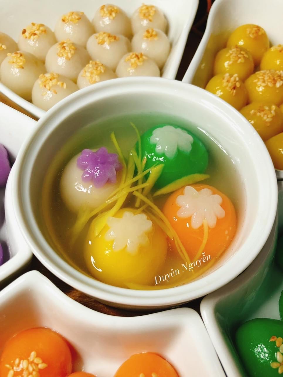 Bánh trôi độc lạ trong ngày Tết Hàn thực - ảnh 3