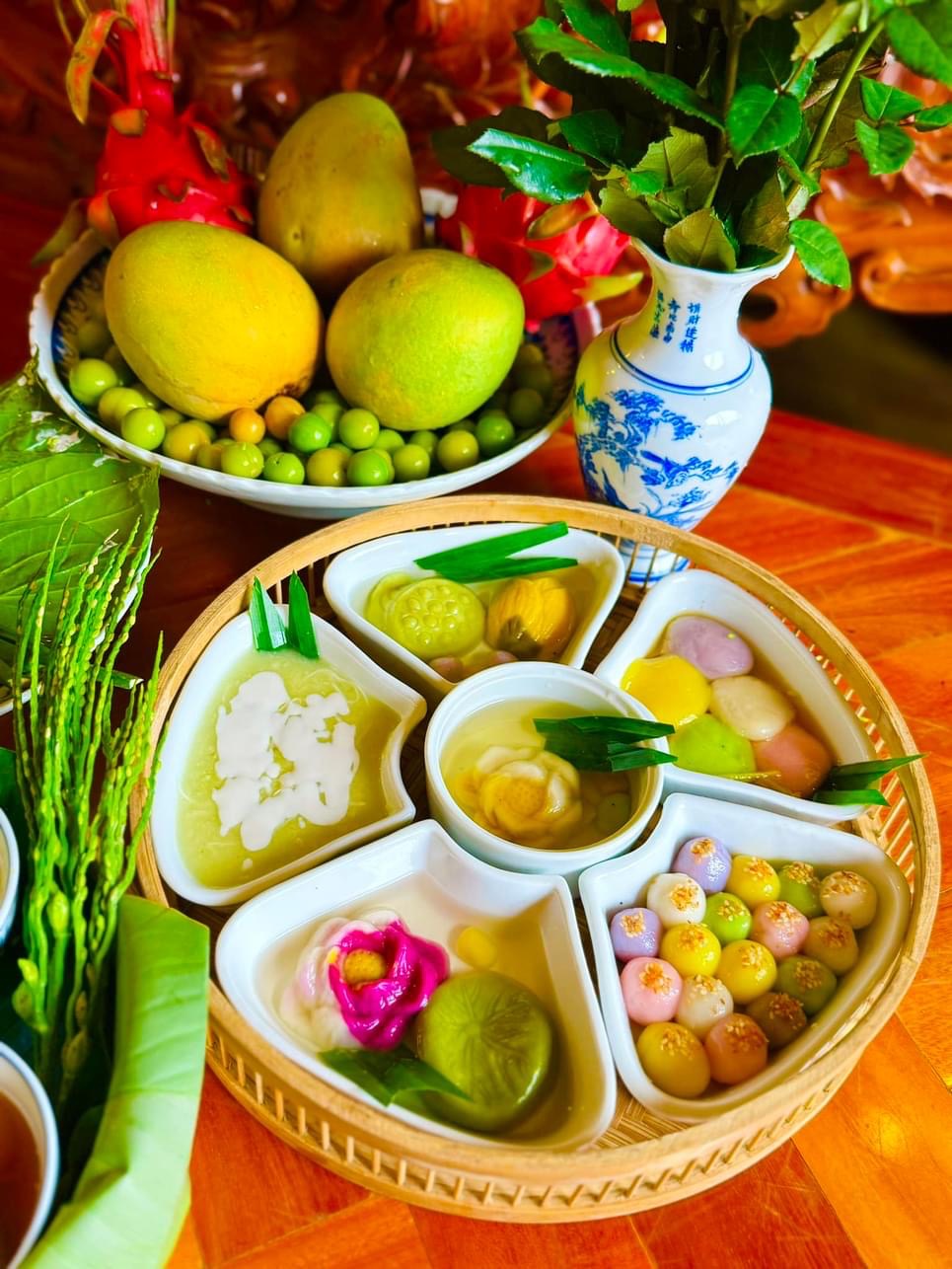Bánh trôi độc lạ trong ngày Tết Hàn thực - ảnh 1