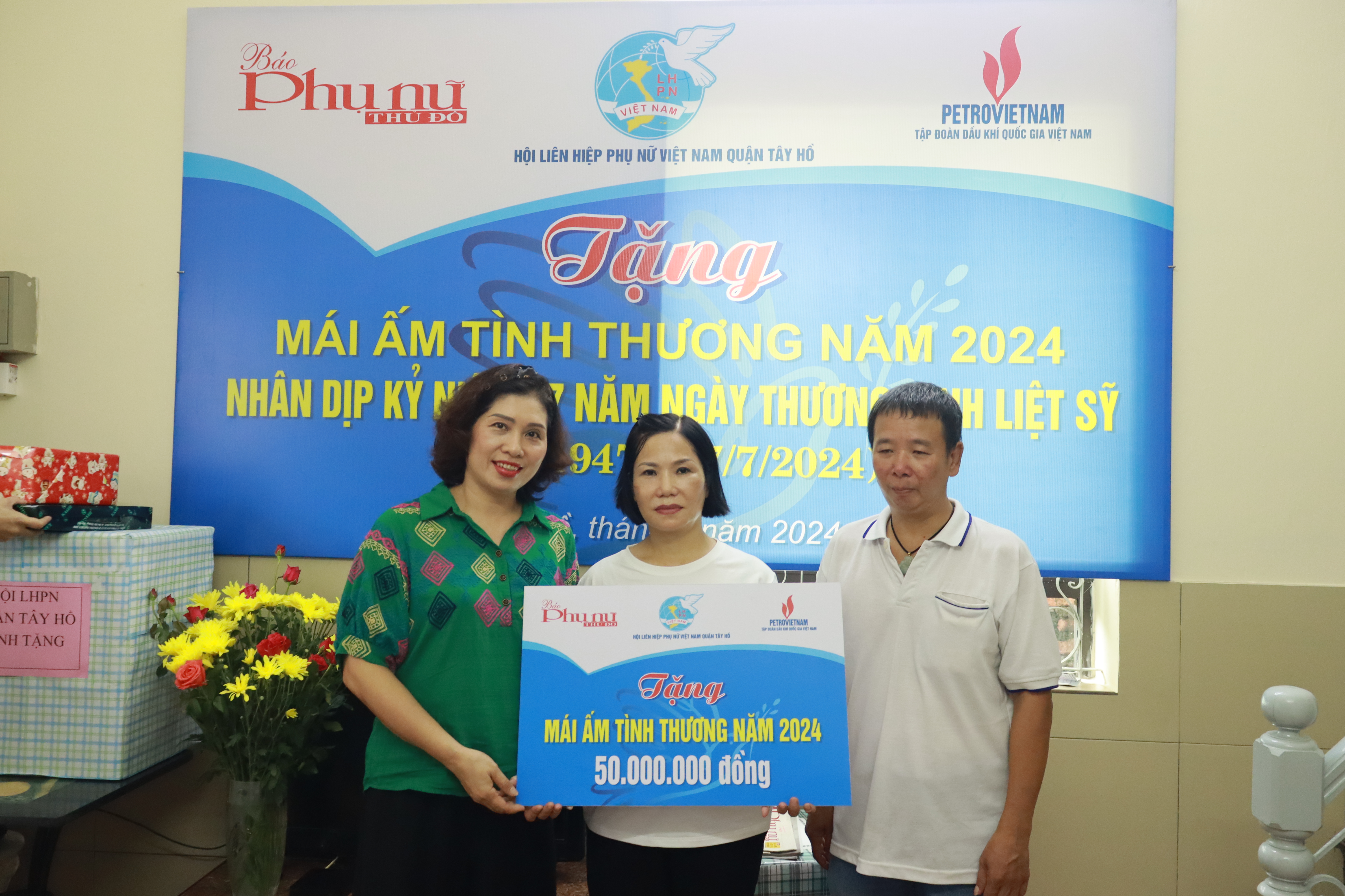 Báo Hội trao “Mái ấm tình thương” cho hộ gia đình chính sách nhân dịp 27/7 - ảnh 3