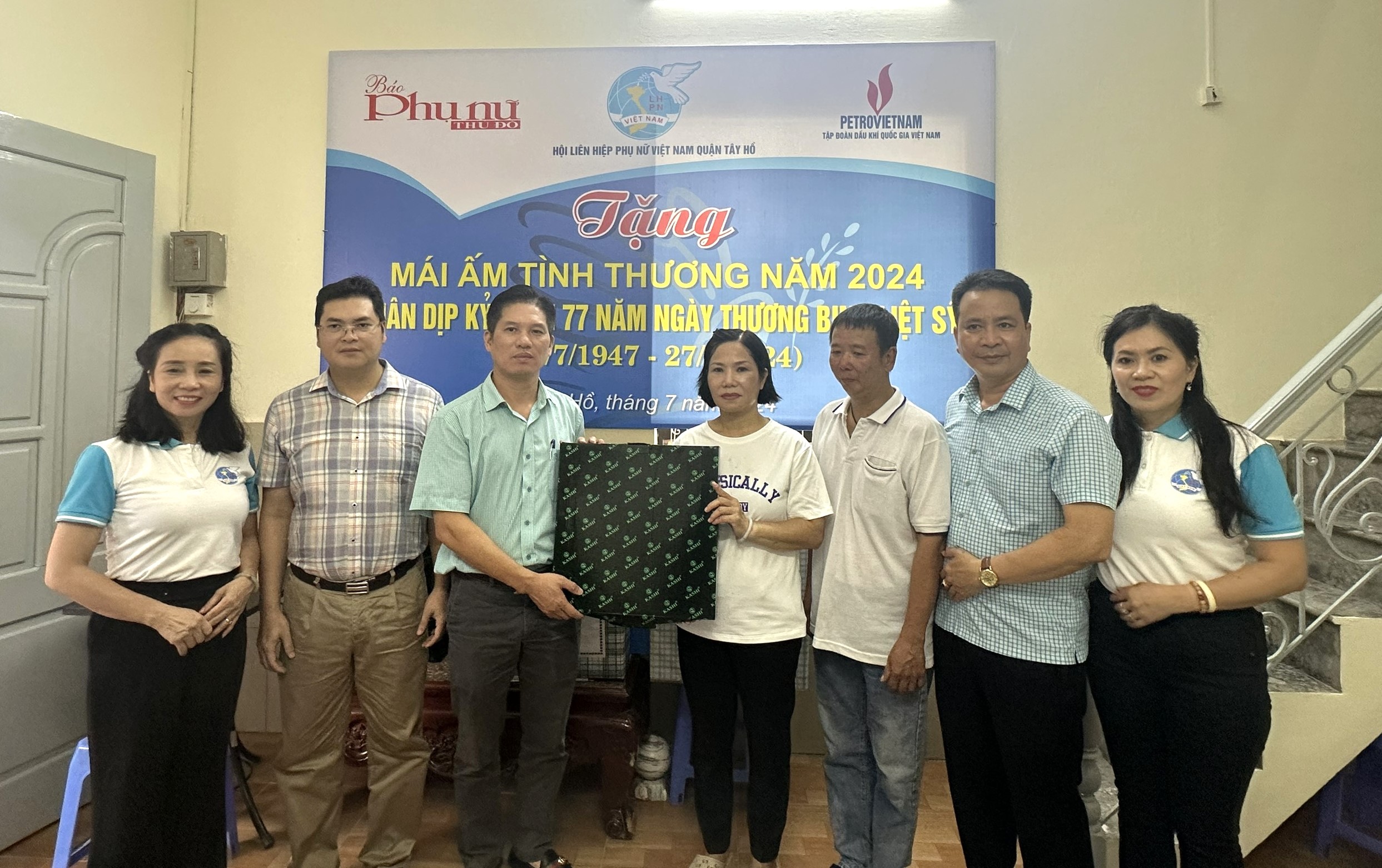 Báo Hội trao “Mái ấm tình thương” cho hộ gia đình chính sách nhân dịp 27/7 - ảnh 7