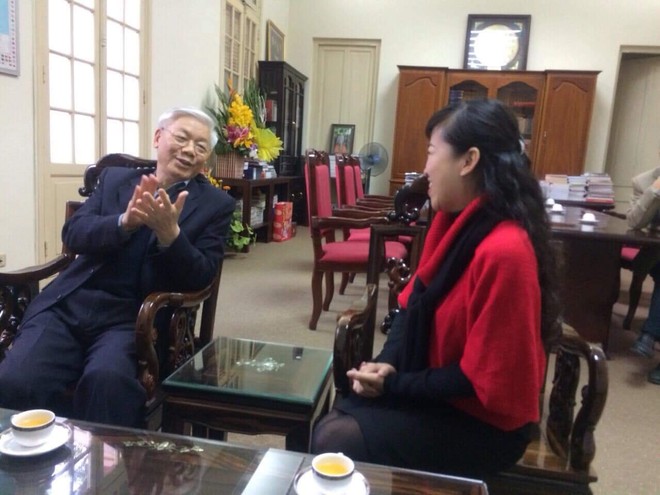 Nghệ sĩ Xẩm Mai Tuyết Hoa: “Tổng Bí thư Nguyễn Phú Trọng luôn tâm huyết gìn giữ nghệ thuật truyền thống”  - ảnh 4