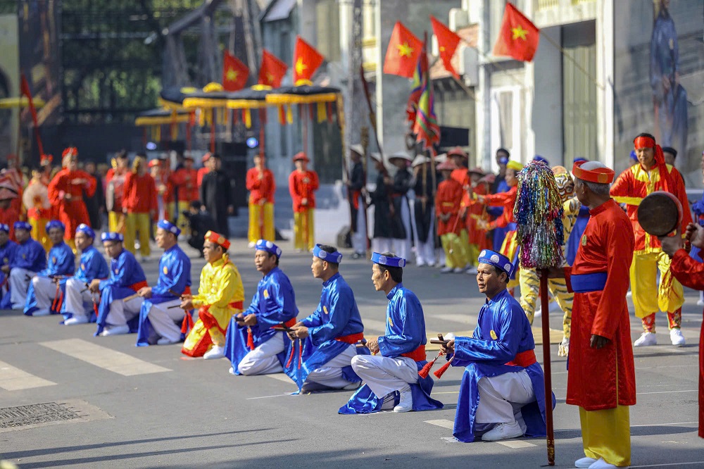 Hà Nội linh thiêng, kiêu hùng, hào hoa, lãng mạn, hội nhập, phát triển trong “Ngày hội Văn hóa vì hòa bình“ - ảnh 12