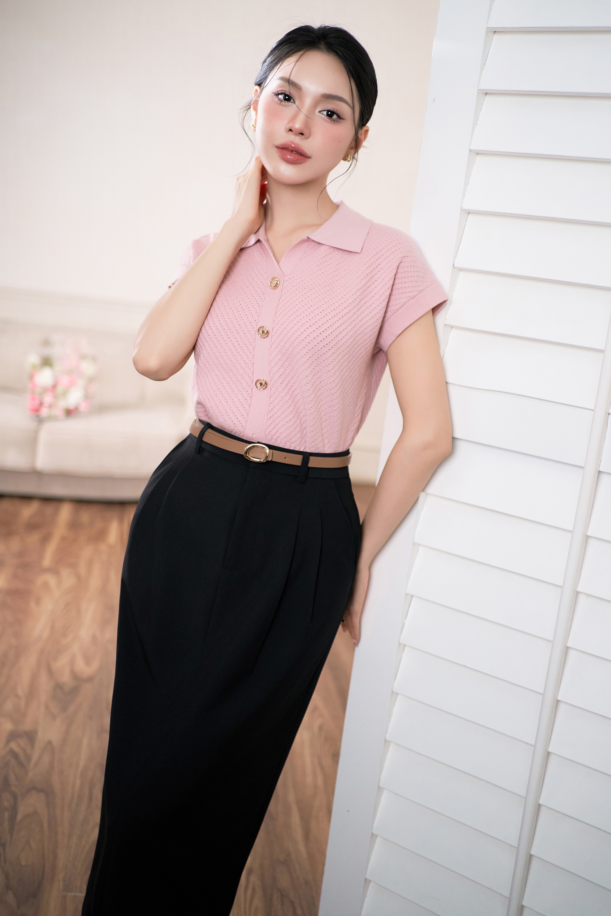 Gam màu dịu dàng cho set đồ công sở - ảnh 9