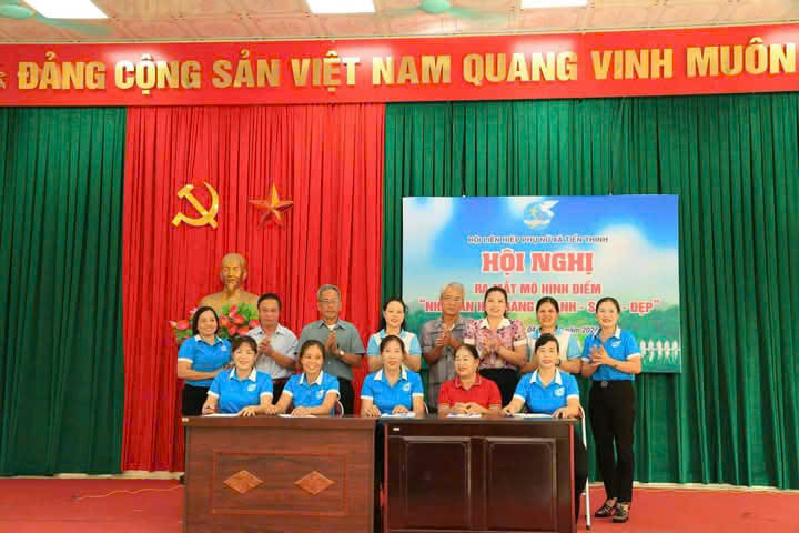 Hội LHPN huyện Mê Linh: Xây dựng văn hóa ứng xử- điểm tựa cho sự phát triển bền vững của cộng đồng - ảnh 3