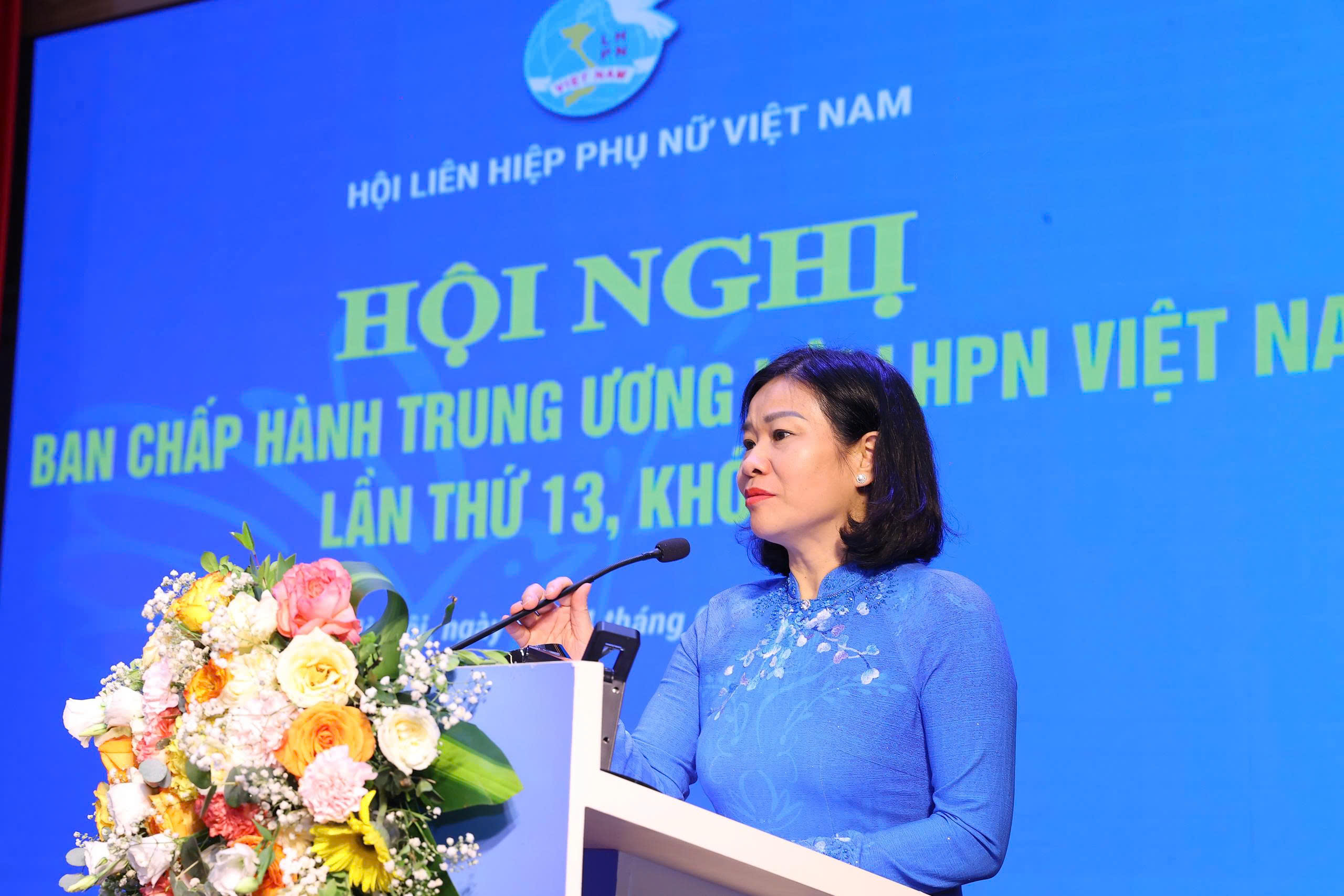 Khai mạc Hội nghị lần thứ 13 Ban Chấp hành TƯ Hội LHPN Việt Nam khóa XIII với nhiều nội dung quan trọng - ảnh 2