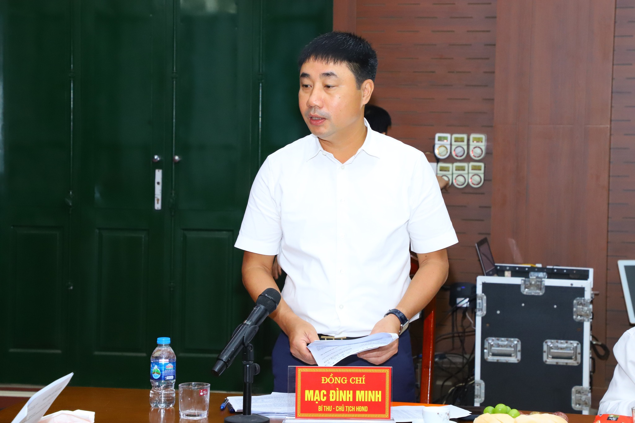 Xã Yên Xuân (mới) trang hoàng rực rỡ, sẵn sàng cho Lễ công bố Quyết định thành lập - ảnh 6