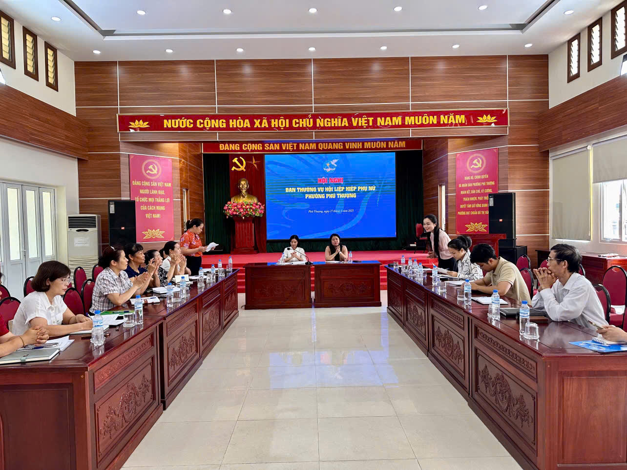 Hội LHPN Phường Phú Thượng sẵn sàng vận hành thử nghiệm bộ máy - ảnh 1