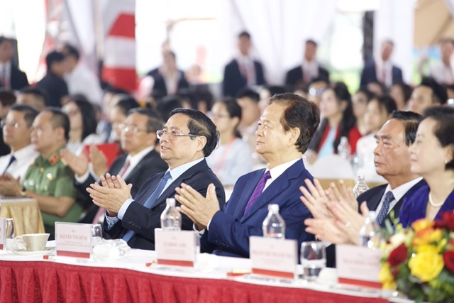 Tổng Bí thư dự Lễ khởi công, khánh thành 250 công trình tiêu biểu trên cả nước chào mừng Quốc khánh - ảnh 3