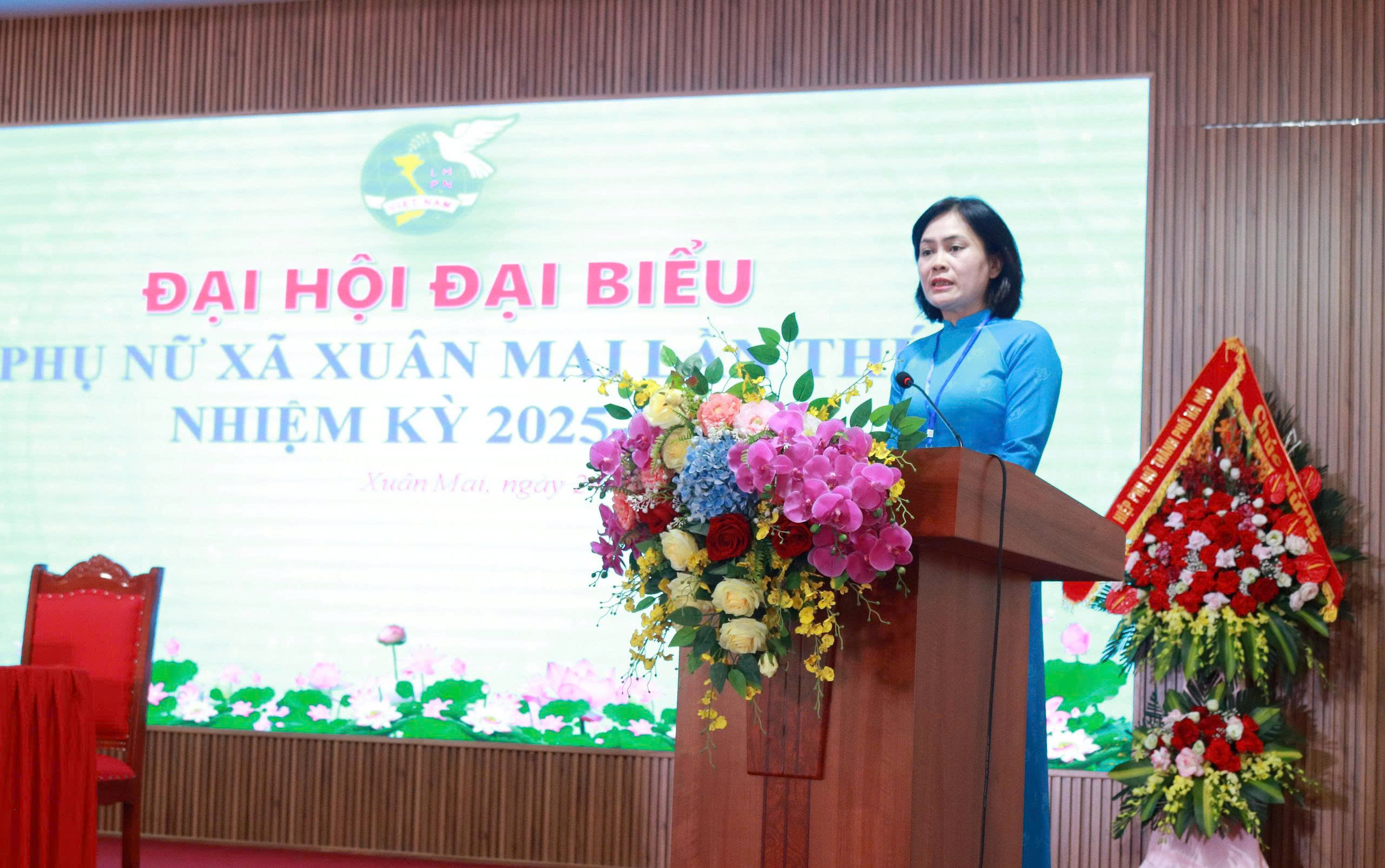 Phụ nữ Xuân Mai đoàn kết, sáng tạo, phát huy sức mạnh trong giai đoạn phát triển mới - ảnh 2