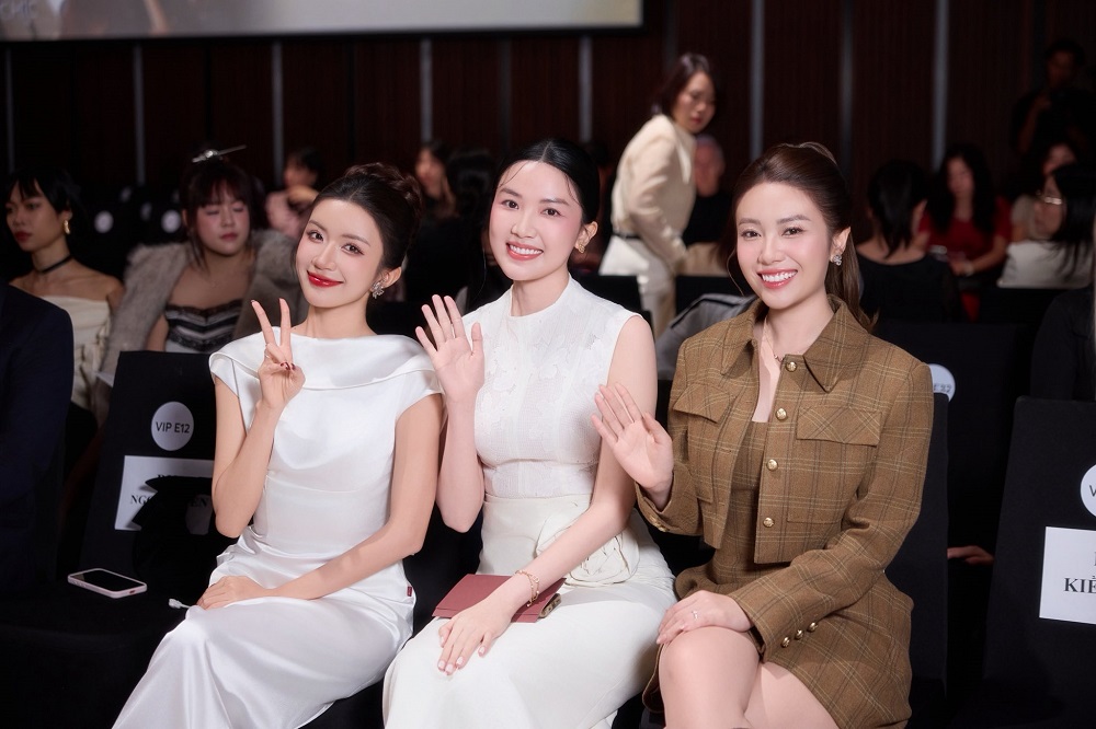 “Vũ trụ mỹ nhân VFC” và dàn Hoa hậu, Á hậu hội tụ ở show thời trang 'Interwoven' - ảnh 5