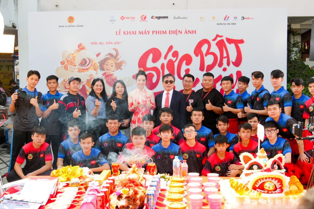 Phim điện ảnh tái định nghĩa Lân Sư Rồng là môn thể thao đỉnh cao rộn ràng khai máy  - ảnh 2