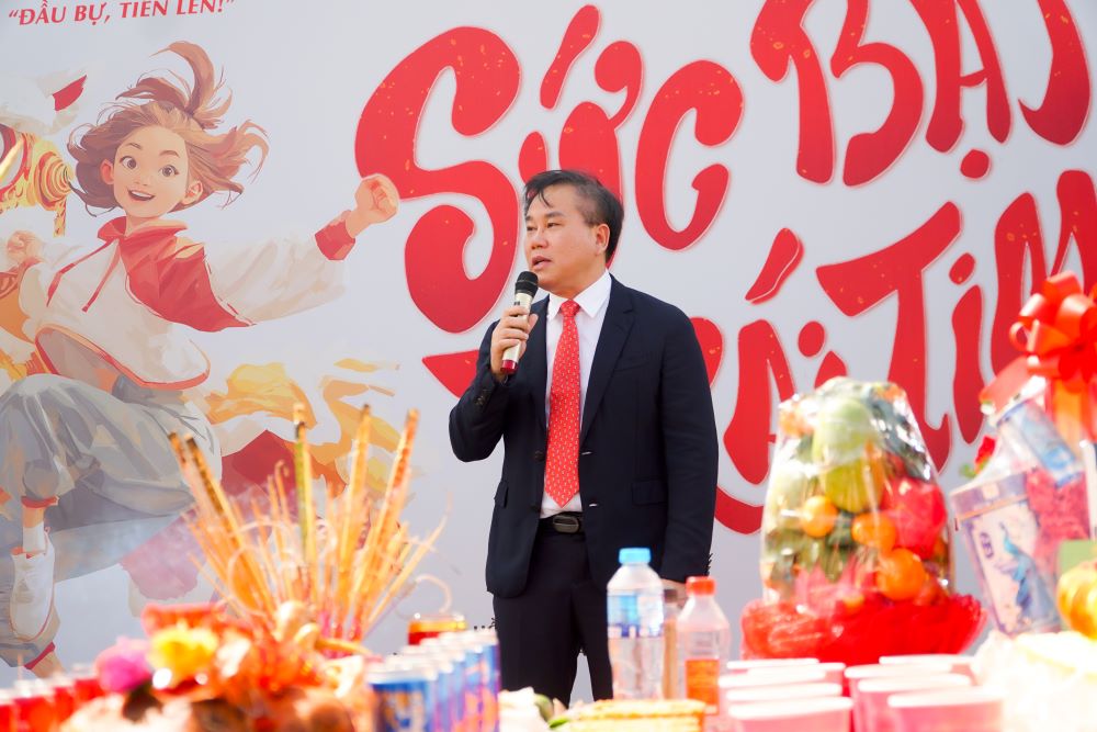 Phim điện ảnh tái định nghĩa Lân Sư Rồng là môn thể thao đỉnh cao rộn ràng khai máy  - ảnh 8