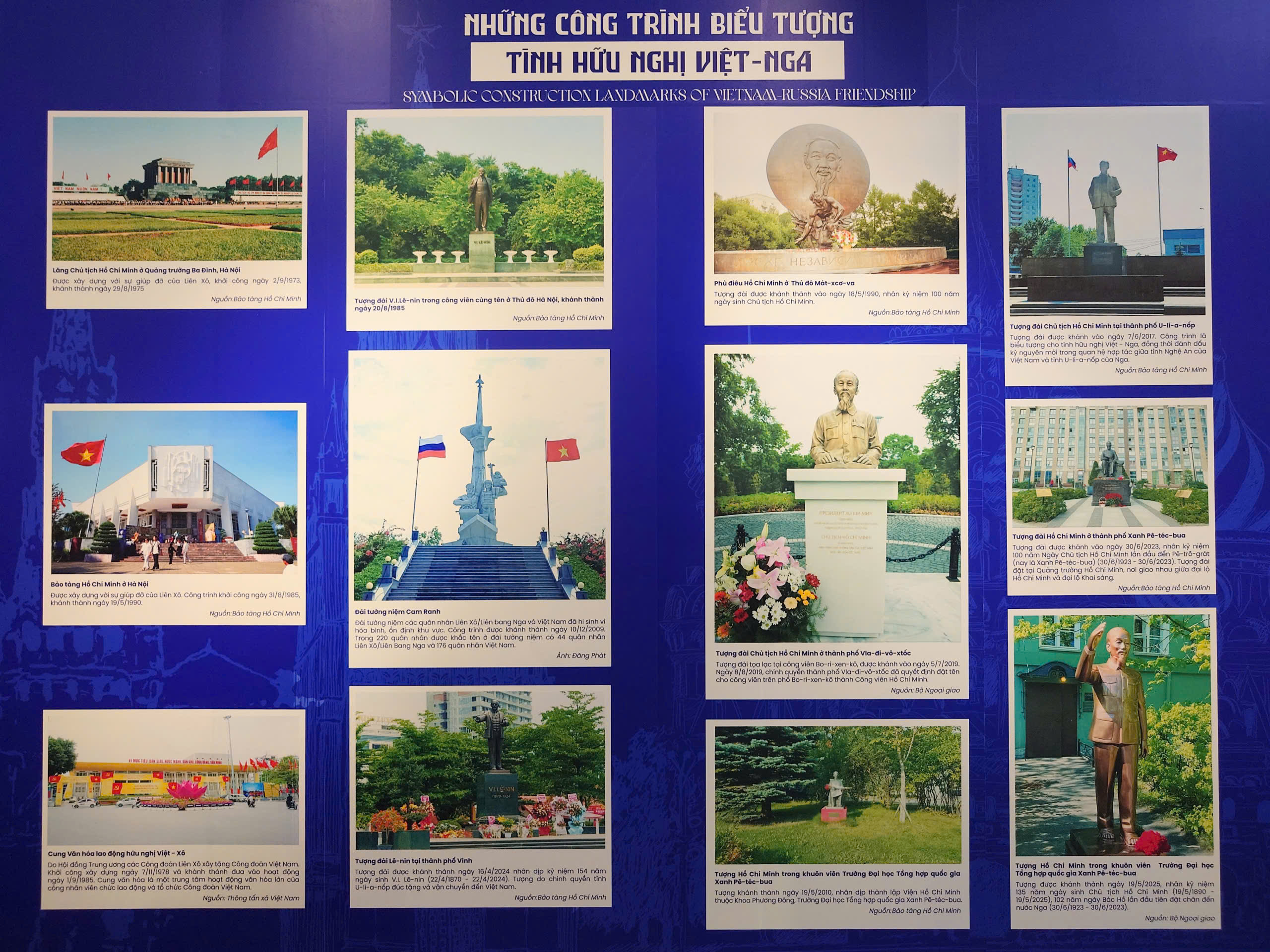 Trưng bày chuyên đề "Dấu chân Hồ Chí Minh trên quê hương Cách mạng tháng Mười" - ảnh 4