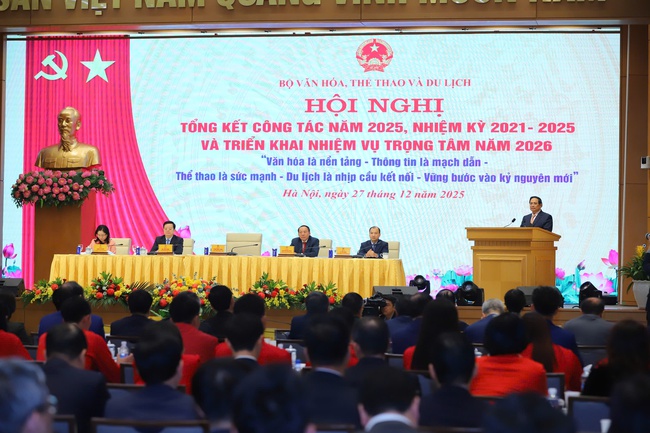 Thủ tướng Phạm Minh Chính: Ngành văn hóa, thể thao và du lịch đã có sự trưởng thành, lớn mạnh toàn diện, mọi mặt và rất đáng tự hào  - ảnh 2