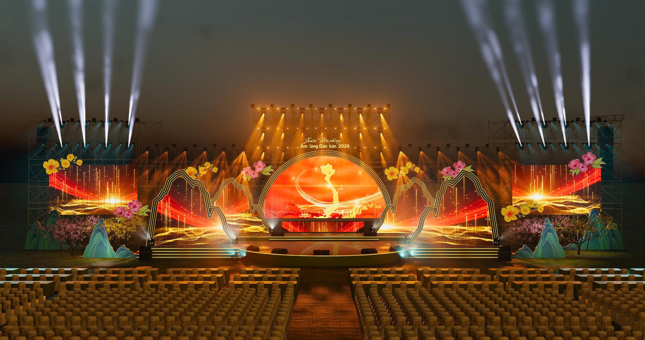 Chương trình nghệ thuật đặc biệt “Xuân Biên phòng ấm lòng dân bản” 2026- bản hòa ca xúc động về tình quân dân - ảnh 4