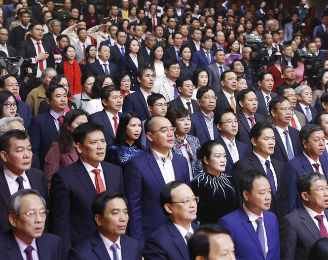 Tổng Bí thư Tô Lâm dự Lễ tuyên dương Bí thư Chi bộ xuất sắc và trao Giải Búa liềm Vàng lần thứ X - ảnh 12