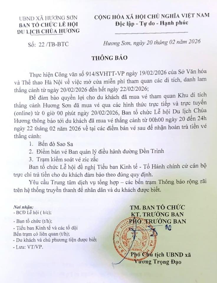 Những thay đổi mang tính đột phá của Lễ hội du lịch Chùa Hương 2026 - ảnh 3