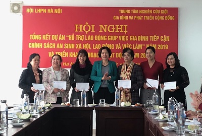 Hỗ trợ lao động giúp việc gia đình  tiếp cận an sinh xã hội - ảnh 1