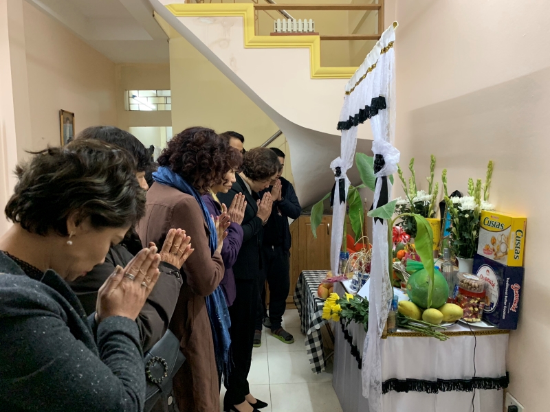 Đoàn công tác của Hội LHPN Hà Nội tới thăm, chia buồn và động viên gia đình Thiếu úy Dương Đức Hoàng Quân