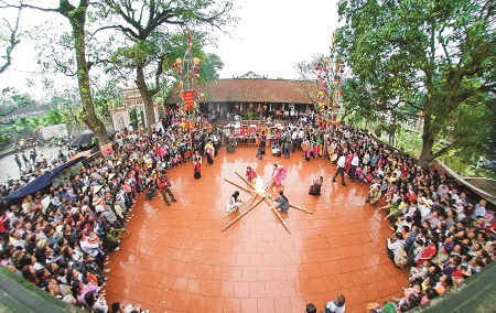 Lễ hội làng Chuông nghề nón Lễ hội làng Chuông nghề nón