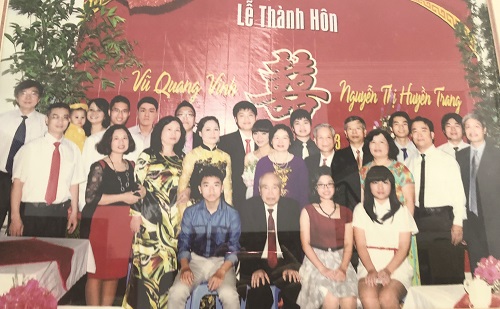 Gia đình tứ đại đồng đường của cụ Vũ Văn Uyên