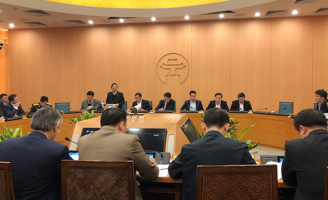 Quang cảnh cuộc họp