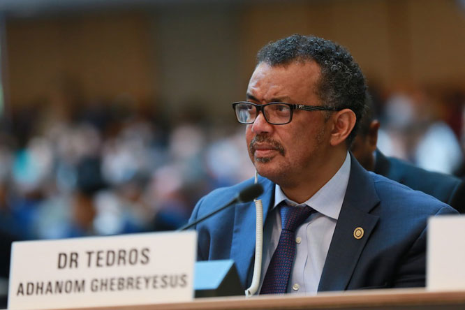Sau cuộc họp k&iacute;n, Tổng Gi&aacute;m đốc WHO Tedros Adhanom Ghebreyesus đ&atilde; quyết định ban bố t&igrave;nh trạng khẩn cấp y tế to&agrave;n cầu.