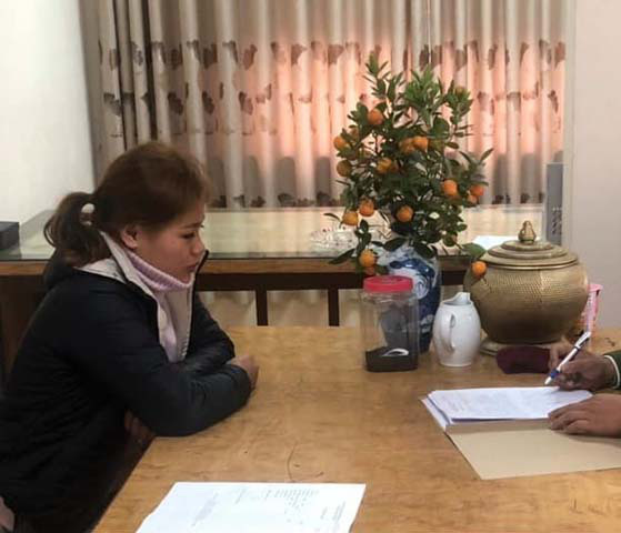 Đối tượng Thuỷ tại Cơ quan điều tra Đối tượng Thuỷ tại Cơ quan điều tra