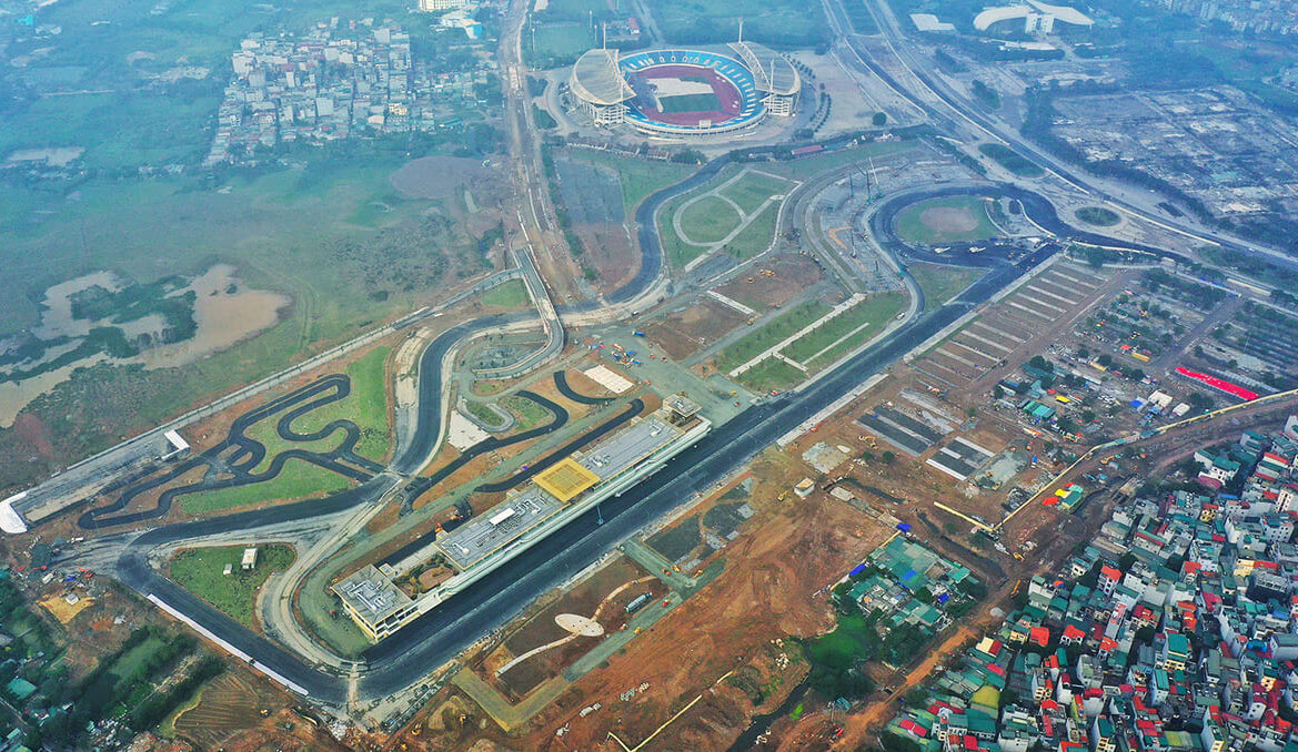 Phân luồng xe để bảo vệ chất lượng đường đua F1 - ảnh 1