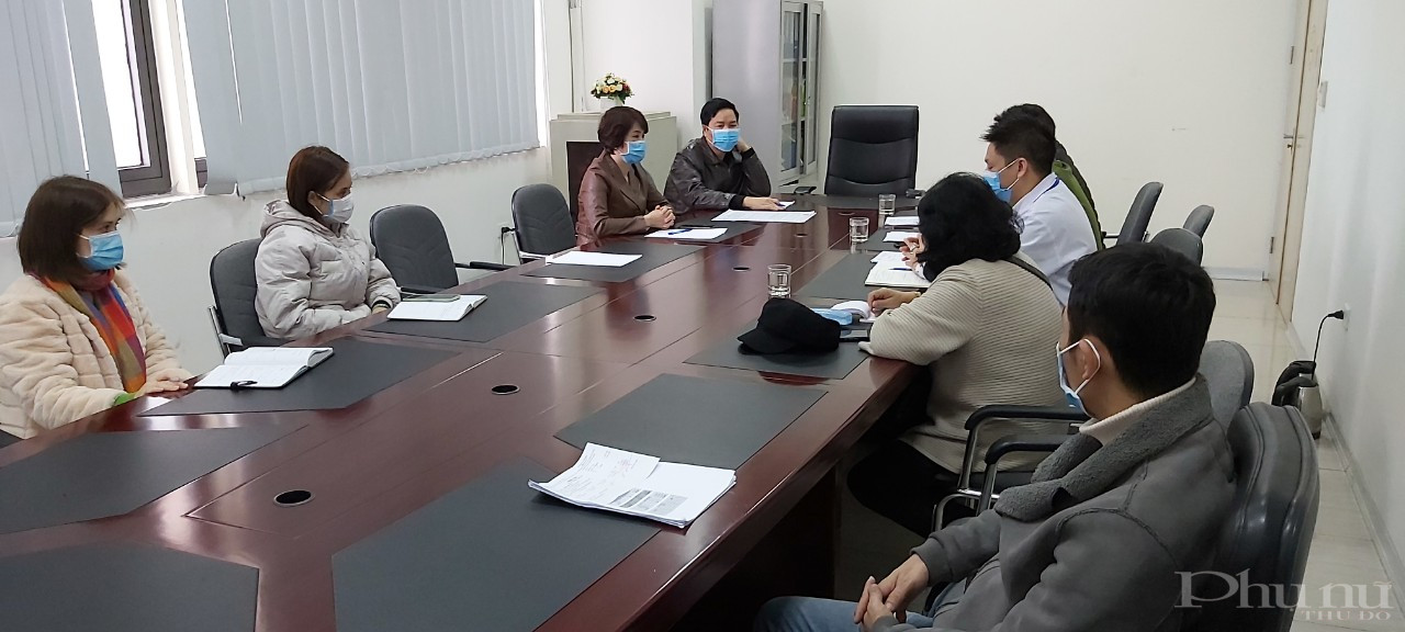 Thông tin cho người dân cách phòng bệnh trong các cuộc họp.