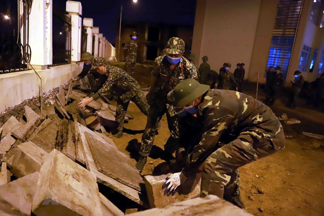 Vĩnh Phúc lập bệnh viện dã chiến ứng phó với dịch bệnh nCoV - ảnh 3