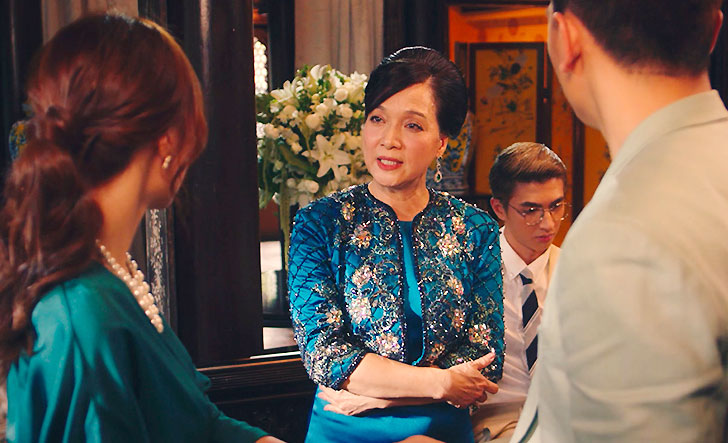 Một cảnh trong phim ''Gái già lắm chiêu''.