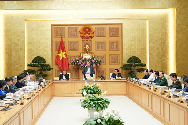 Toàn cảnh cuộc họp Chính phủ xem xét tình hình dịch bệnh. Toàn cảnh cuộc họp Chính phủ xem xét tình hình dịch bệnh.