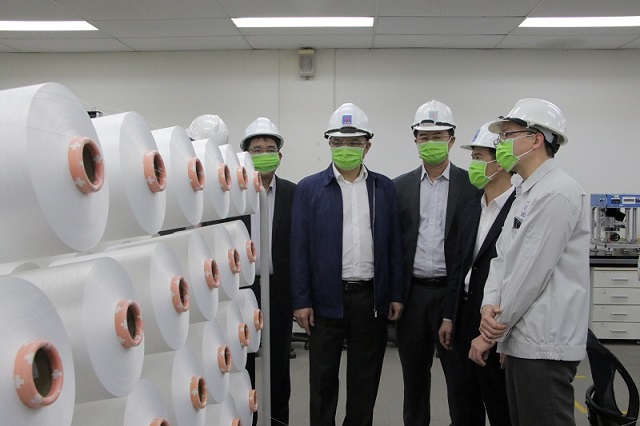 Tổng giám đốc PVN Lê Mạnh Hùng kiểm tra tình hình tại VNPOLY.