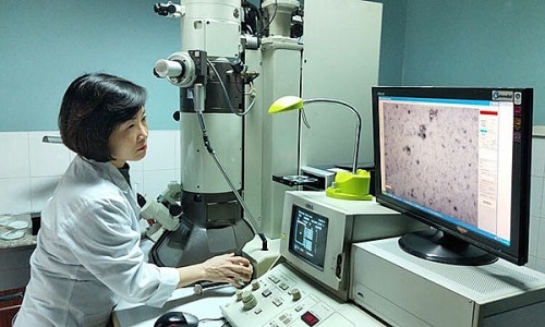 B&aacute;c sĩ viện Vệ sinh dịch vễ TW nghi&ecirc;n cứu, ph&acirc;n lập virus corona chủng mới