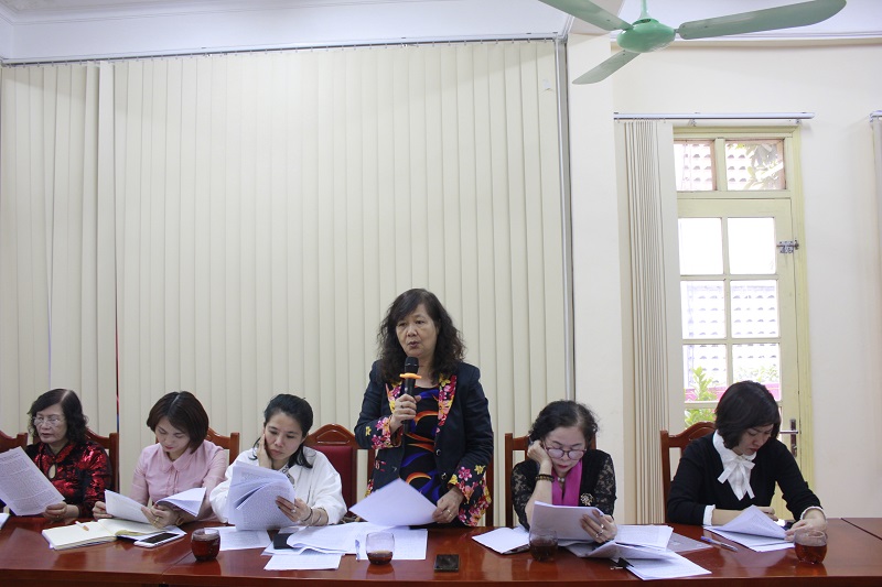 Đồng chí Nguyễn Thị Lan Phương- Chủ tịch Hội LHPN phường Ngọc Khánh