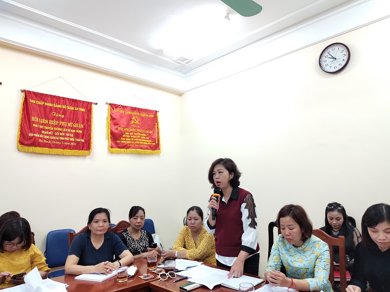Đồng chí Trần Thị Phượng - Chủ tịch Hội LHPN phường Kim Mã Đồng chí Trần Thị Phượng - Chủ tịch Hội LHPN phường Kim Mã