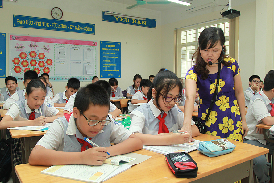 Năm 2020, ng&agrave;nh Gi&aacute;o dục v&agrave; Đ&agrave;o tạo Thủ đ&ocirc; đặt mục ti&ecirc;u c&oacute; th&ecirc;m 104 trường học đạt chuẩn quốc gia.