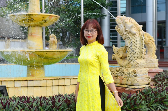 Phụ nữ Công ty Lọc hóa dầu Bình Sơn hưởng ứng "Tuần lễ áo dài Việt Nam 2020" - ảnh 9