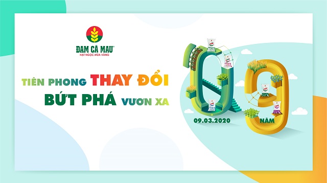 Thương hiệu "Đạm Cà Mau - Hạt ngọc mùa vàng" đã bay xa bay cao.