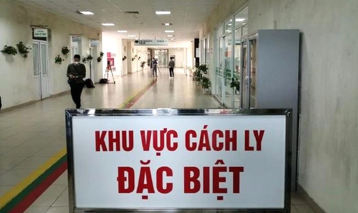 Khu vực c&aacute;ch ly bv Nhiệt đới TƯ cơ sở 2