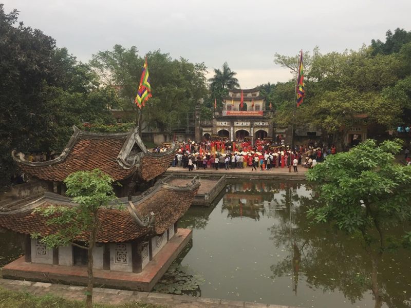 Đền Gi&oacute;ng ng&agrave;y khai hội 2019